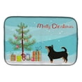 thumbnail image 1 of Carolines Treasures CK3550DDM Lancashire Terrier Christmas Tree Dish Drying Mat, 1 of 1