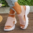 thumbnail image 3 of Dakaela Womens Walking Sandals Arch Support Platform Orthotic Slingback Summer Shoes Plantar Fasciitis Casual Open Toe Sport Sandal Pink Size 6, 3 of 9
