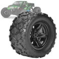 thumbnail image 3 of Fosa Pneu de Roue, 2 Pcs Remplacement de Pneu de Roue Compatible avec HS 18301 18302 18311 18312 1/18 Voiture RC, Pneu de Voiture RC, 3 of 8