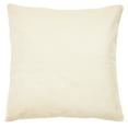 thumbnail image 6 of 4 Pack of Canvas Throw Pillow Covers, 17x17 Blank Pillow Cases (Cream Color, Cotton Material), 6 of 6