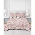 thumbnail image 3 of Abstract Spring Floral Twin Size Down Alternative Comforter, Lightweight Comforter Quilt Bedding Set with Pillow Shams Farmhouse Summer Botanical All Seasons Bed Comforter Duvet Insert 68"x86", 3 of 7