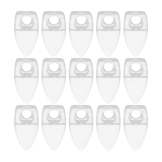 KAKOWELY glass retainer clips 100pcs Mirror Holder Clips Multi-Functional Glass Retainer Clips Glass Retainer Clips Closet Glass Panel Clips Mirror Mounting Clips