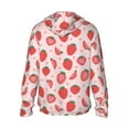 thumbnail image 4 of Xecao Strawberry for Sun Shirt-A lightweight, hoodie-style long-sleeve UV protection garment designed for other outdoor activities., 4 of 9
