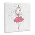 thumbnail image 4 of Stupell Industries Happy Ballerina Princess People Painting Wrapped Canvas Art Print Wall Art, 24 x 24, 4 of 8
