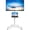 White, variant on TAVR Furniture Rolling Mobile TV Cart on Wheels for 23-60 inch Flat Screens, Adjustable Tilt Stand TV Trolley Holds up to 88lbs