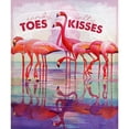 thumbnail image 2 of "Flamingo I" Painting Print on Wrapped Canvas, 2 of 7