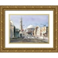 thumbnail image 1 of Shefranov, Olga 14x11 Gold Ornate Wood Framed with Double Matting Museum Art Print Titled - Travel Scape II, 1 of 4