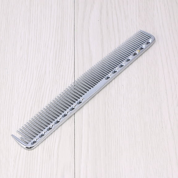HEALEEP Barber Combs Professional 2Set Aluminum Hair Cutting Tool for Men Women 18x0.98in 20.5x1.38in