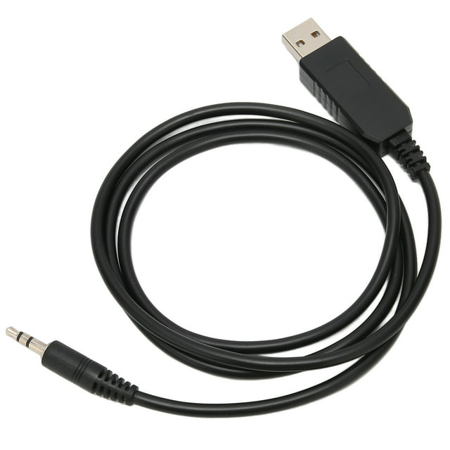Fil de Programmation pour Voiture, Fil PVC Plug And Play USB Cordon de Programmation Traction 41.3 Po pour KT-980PLUS pour KT-8900R pour Ordinateur Portable