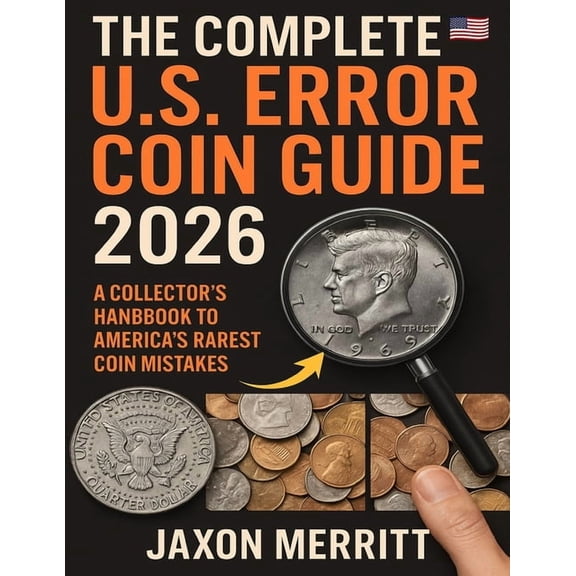 The Complete U.S. Error Coin Guide 2026: A Collector's Handbook to America's Rarest Coin Mistakes, (Paperback)