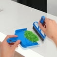 thumbnail image 3 of Milisten Mini Hand Broom And Dustpan Set Cute Little Hand Mini Broom And Dustpan Set,Small Dust Pan Mini For Tabletop Keyboards Pet Cages Blue, 3 of 5