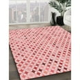 thumbnail image 2 of Ahgly Company Indoor Rectangle Patterned Light Red Pink Area Rugs, 3' x 5', 2 of 6