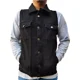 thumbnail image 1 of Chaleco Mezclilla Negro Strech Slim Fit Para Hombre, 1 of 4
