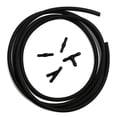 thumbnail image 5 of 2M Windshield Wiper Washer Spray Hose with Connector Ty for Nozzle Pump Black, 5 of 8