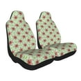 thumbnail image 2 of Sikiie Lilies Flowers Car Seat Covers 2PCs Front Car Seat Covers Universal fit for Most Cars SUVs and Trucks-1, 2 of 9