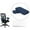 Navy, variant on Extra Thick Chair Armrest Cushions Pillow Pressure Chair Gaming Chair Armrest With Memory Foam Armrest Pads 2 Piece Set Of Chair (Gray)(Black)