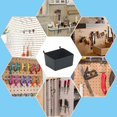 thumbnail image 3 of 80 Piezas Surtido Ganchos para Tablero Perforado, Kit Organizador Almacenamiento Accesorios Resistentes, para Organizar Diversas Herramientas (80), 3 of 4