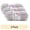 Blossom, variant on (3 pack) Baby Cuddles Yarn by Loops & Threads - Yarn for Knitting - Crochet - Weaving - and Arts & Crafts - Beachy - Acrylic - Polyamide - 4 oz