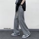 thumbnail image 1 of Pantalones a cuadros para hombre, pantalones holgados para hombre 2024, pantalones casuales rectos para hombre/mujer, pantalones de fregado de pierna ancha estilo hip-hop estilo Harajuku, 1 of 4