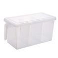 thumbnail image 1 of Organizador de almacenamiento para frigorífico con tapa y asa, contenedor de frutas duradero multifuncional, contenedor organizador para frigorífico con caja dividida mayimx organizador de nevera, 1 of 9