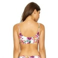 thumbnail image 6 of PilyQ WILD ORCHID Reversible Andrea Halter Bikini Swim Top, US Small, 6 of 7