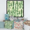 thumbnail image 3 of Designart 'The Forest of Bamboo Branches I' Tropical Framed Art Print, 3 of 4