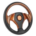 thumbnail image 2 of Dingln 320 Mm Universal Del Volante 6 Perno Tipo Imitativa Carreras De Automóviles Coche Modificado (Brown), 2 of 5