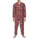thumbnail image 3 of Balery Dragons2 Pijama para Hombre de Dos Piezas con Manga Larga, Conjunto de Dormir y Descanso Suave con Bolsillos-XX-Large, 3 of 7