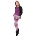thumbnail image 4 of Angelina Women's Velvet Patterned Leggings with Pockets (3-Pack), 4 of 5