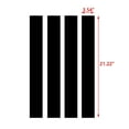 thumbnail image 2 of BLACK Car Hood Fender Stripe Decal Sticker FOR Dodge Challenger Charger Durango, 2 of 8