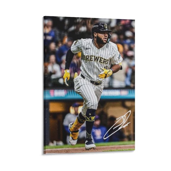 Jackson Chourio Canvas Poster Posters Art Print Wall Photo Paint Poster Hanging Picture Family Bedroom Decor Gift 12x18inch(30x45cm)