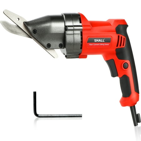 

SHALL Electric Fiber Cement Siding Shear 4.8-Amp Hardie Board Cutter with 360 Degree Swivel Head