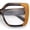 Tortoise Brown - Clear, variant on Womens Clear Lens Luxury Oversized Plastic Cat Eye Fashion Eye Glasses Tortoise Brown