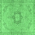 thumbnail image 1 of Ahgly Company Indoor Square Persian Emerald Green Traditional Area Rugs, 7' Square, 1 of 4