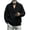 Black, variant on Mens Shawl Collar Double Breasted Knit Cardigan Long Sleeve Casual Sweater with Pockets