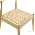 thumbnail image 6 of XDECO Wooden Dining Chairs 2-Pack for Indoor Outdoor Living Room Bedroom, 6 of 7