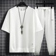 thumbnail image 4 of Men's Suits for Everyday Wear Knit Casual Modern Semi Formal Comfortable Stitching Design for Daily Style, 4 of 5