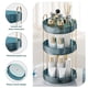 thumbnail image 4 of Organizador de maquillaje INVSSENE, giratorio 360°, 3 niveles, azul, 4 of 6