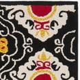 thumbnail image 2 of SAFAVIEH Four Seasons FRS417A Black / Ivory Rug, 2 of 4