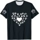thumbnail image 4 of Tops Y Blusas de las Mujeres Estampadas Cuello Redondo Manga Corta, Poliéster Casual Top para Diario, Fiesta Y Todas las Estaciones, 4 of 8