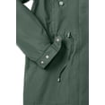 thumbnail image 6 of Woman Within Plus Size Taslon Anorak Jacket With Removable Fleece Lining, 6 of 6