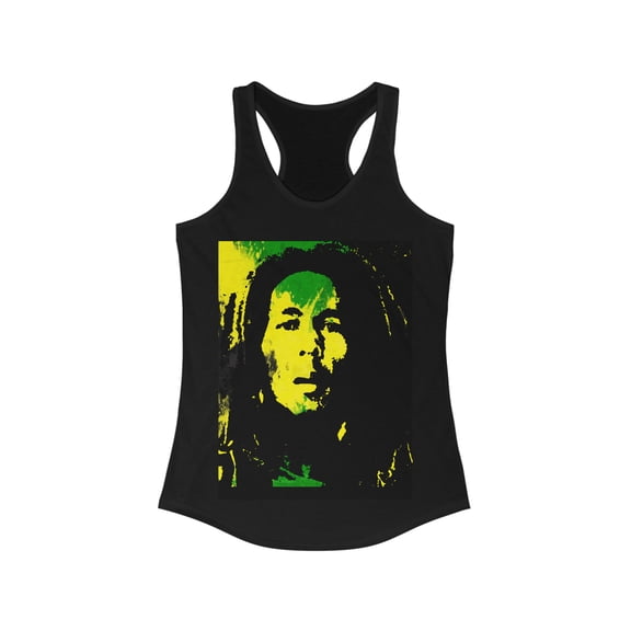 Bob Marley Racerback Tank Top Shirt Fitness Fashion Yoga Tank Top