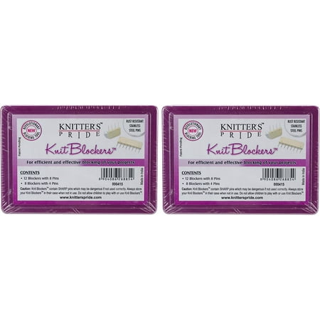 

2-Pack - Knitter s Pride KP800415 Knit Blockers & Pin Kit