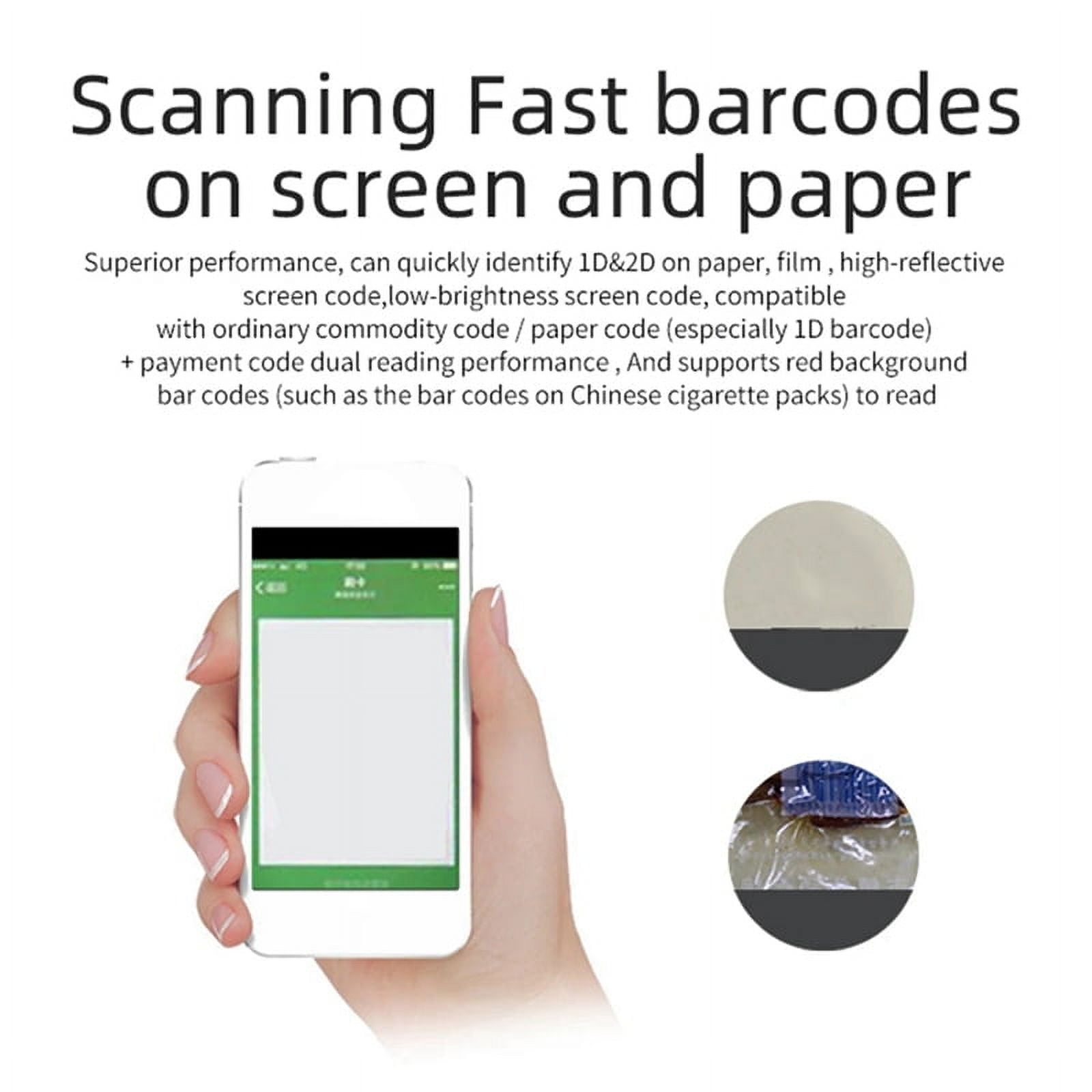 Embedded Barcode Scanner Self-Induction 1D 2D QR Bar Code Reader for -232/ TTL/USB Port Connection Auto Scanning