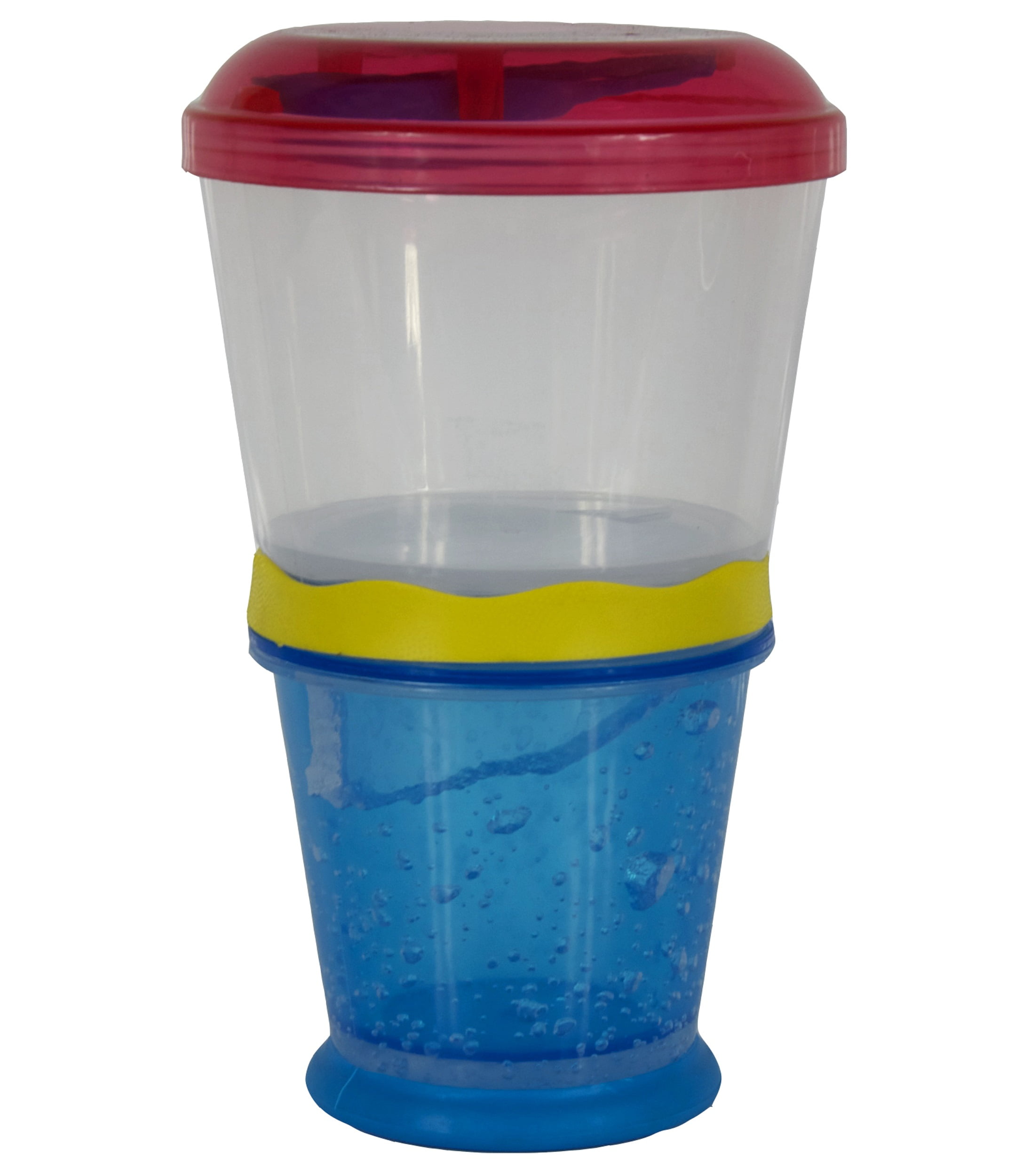 Cool Gear EZFreeze Cereal On The Go Snack Container Blue/Red