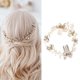 thumbnail image 2 of Diadema con peine de hoja de perla, accesorios para el cabello para mujer, tiara, diadema, accesorios de boda, diadema en la cabeza, 2 of 5