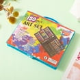 thumbnail image 3 of 150-Piece Drawing Kit Art Supplies, Art Set, Drawing Painting Supplies Art Kit, Includes Portable Plastic Box with Watercolor Pens, Crayons, Oil Pastels, Sketching Tools, and More, 3 of 7