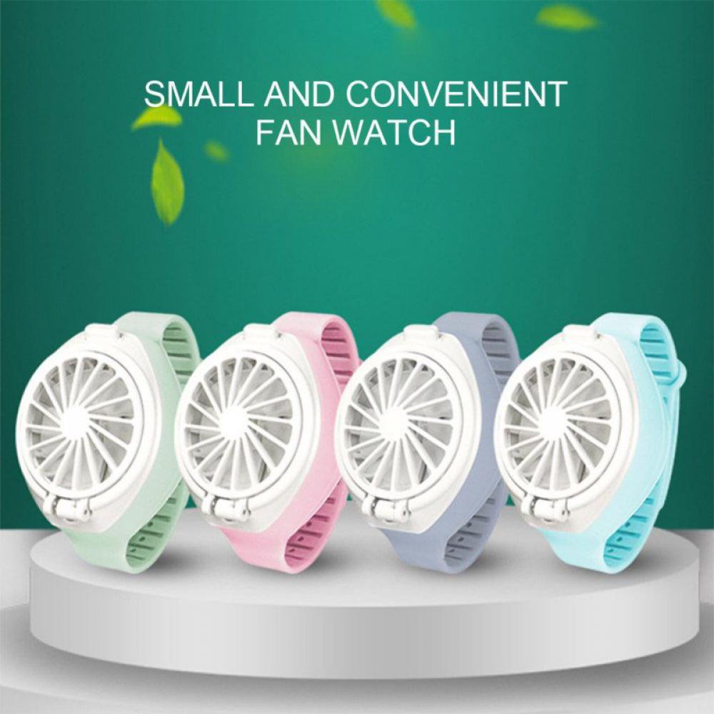 Mini Fan, Portable USB Rechargeable Small Pocket Fan, Battery Operated