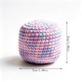 thumbnail image 3 of Crocheted Knitted Footbag Memorial Day Kick Toss Balls Handmade Outdoor Game for Adults Party Gift Sensory Toy for Coordination and Focus Lightweight Beanbag for Indoor Outdoor Play Handcrafted Gift, 3 of 7