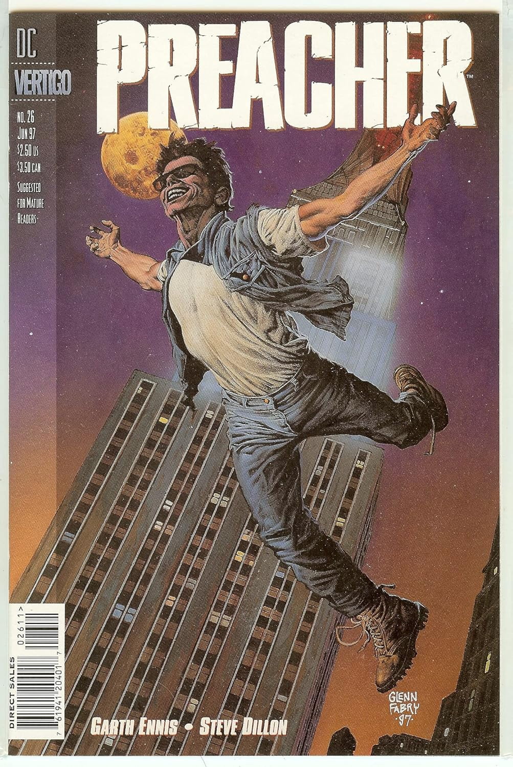 Preacher Garth Ennis NM #26